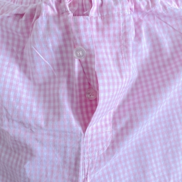 Victoria’s Secret vintage gingham pink & white cotton pj set - Picture 5 of 10